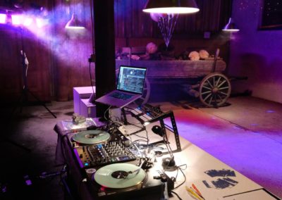 DJ Intrins Plattenspielersetup